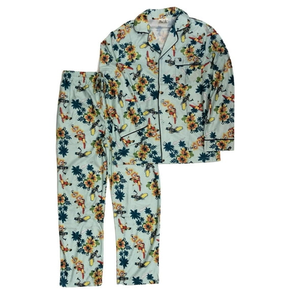 DC Comics Men's Surfing Batman Pajama Set