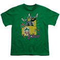 thumbnail image 1 of DC Comics Men's  These Fish Are Loaded T-shirt Green, 1 of 2