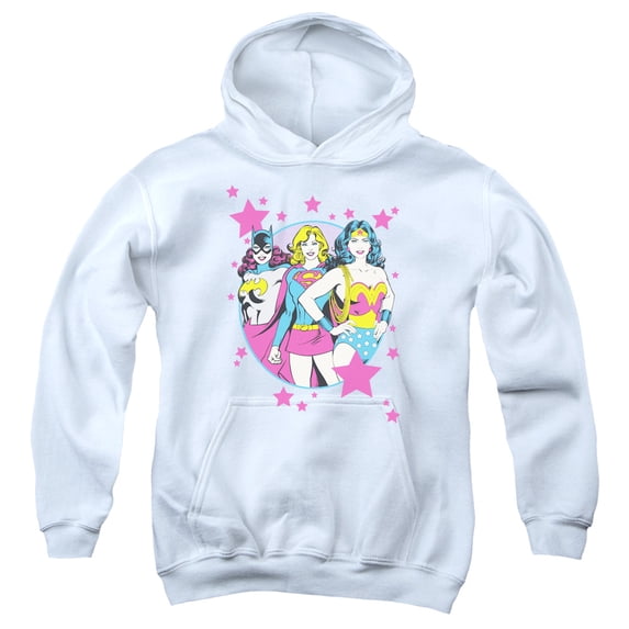DC Comics Men's We Are Superior Hooded Sweatshirt White