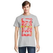 DC Comics Mens and Big Mens The Flash Super Icons Graphic Tee, Sizes S-3XL