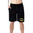 thumbnail image 1 of DC Comics Mens' Batman Bat-Symbol Classic Logo Icon Sleep Pajama Shorts, 1 of 5