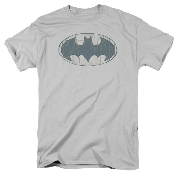 DC Comics Mens Batman Logo Water Signal T-Shirt