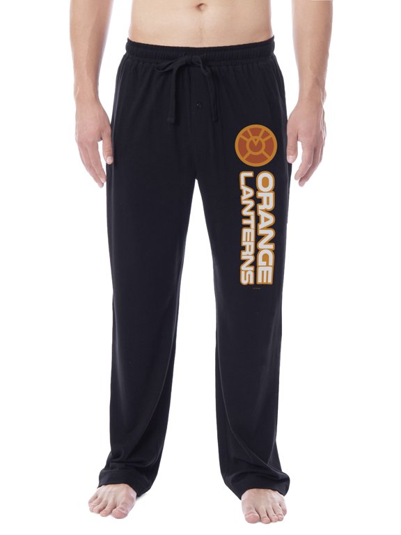 DC Comics Mens' Green Lantern Blackest Night Pajama Pants - All Corps