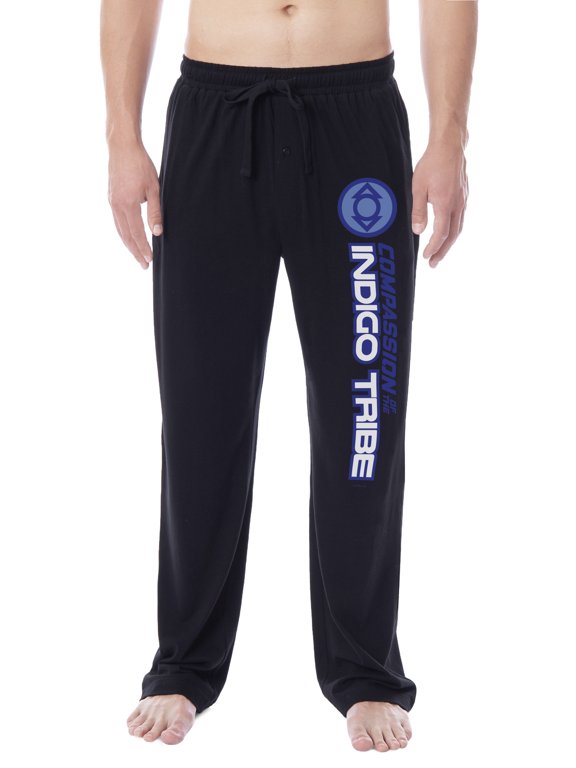 DC Comics Mens' Green Lantern Blackest Night Pajama Pants - All Corps