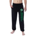 thumbnail image 1 of DC Comics Mens' Green Lantern Logo Character Sleep Jogger Pajama Pants, 1 of 5