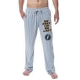 thumbnail image 1 of DC Comics Mens' The Flash Be Fast Be Last Father's Day Sleep Pajama Pants (M), 1 of 3