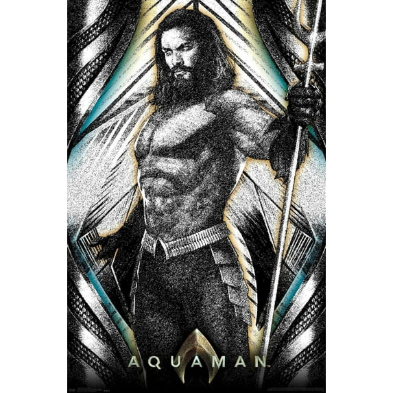 DC Comics Movie - Aquaman - Graphic Wall Poster, 14.725" x 22.375"