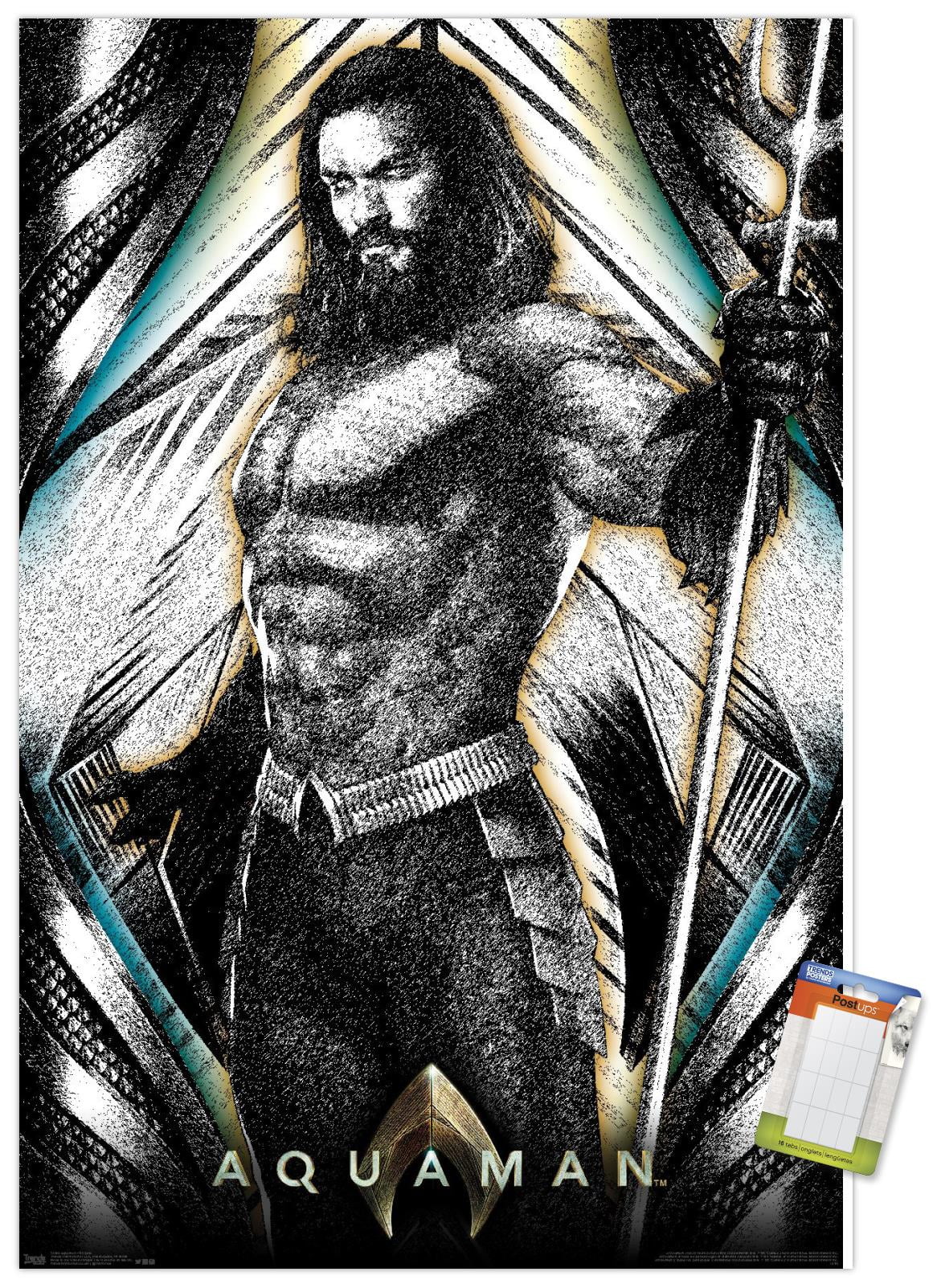 DC Comics Movie - Aquaman - Graphic Wall Poster, 14.725" x 22.375"