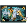 thumbnail image 1 of DC Comics Movie Aquaman and the Lost Kingdom - Aquaman Illustration Wall Poster with Pushpins, 22.375" x 34", 1 of 4