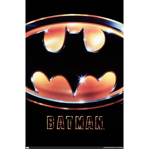 DC Comics Movie Batman (1989) - Logo One Sheet Wall Poster, 22.375" x 34"