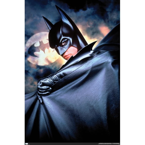 DC Comics Movie Batman Forever - Batman One Sheet Wall Poster, 14.725" x 22.375"