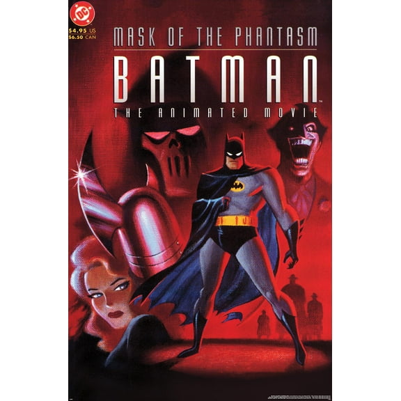 DC Comics Movie Batman: Mask Of The Phantasm - Key Art Wall Poster, 22.375" x 34"