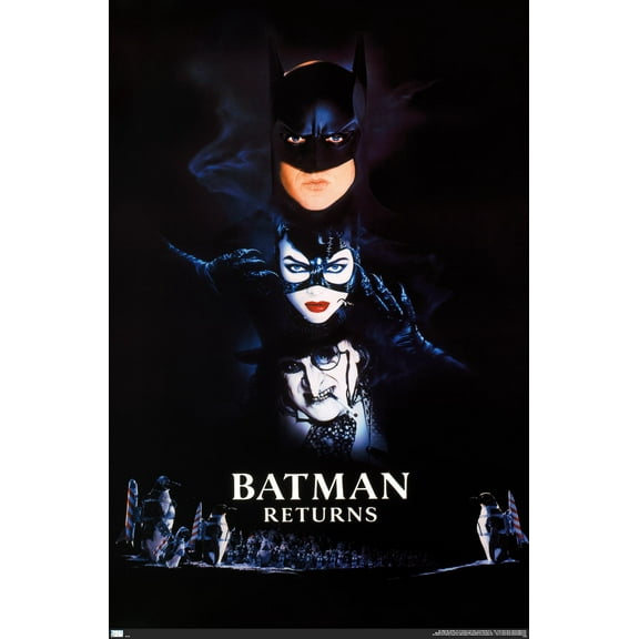 DC Comics Movie Batman Returns - Logo One Sheet Wall Poster, 22.375" x 34"