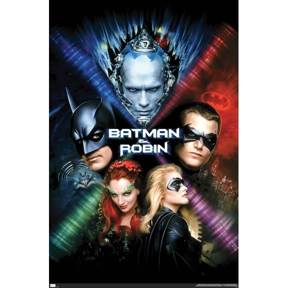 DC Comics Movie Batman & Robin - One Sheet Wall Poster, 14.725" x 22.375"
