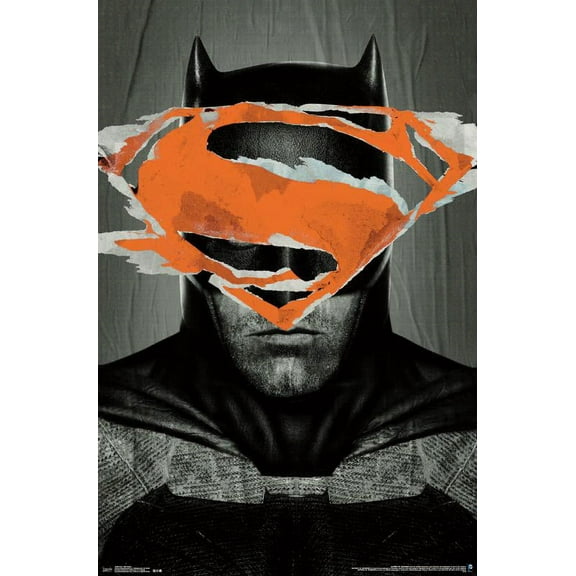 DC Comics Movie - Batman v Superman - Batman Teaser Wall Poster, 22.375" x 34"