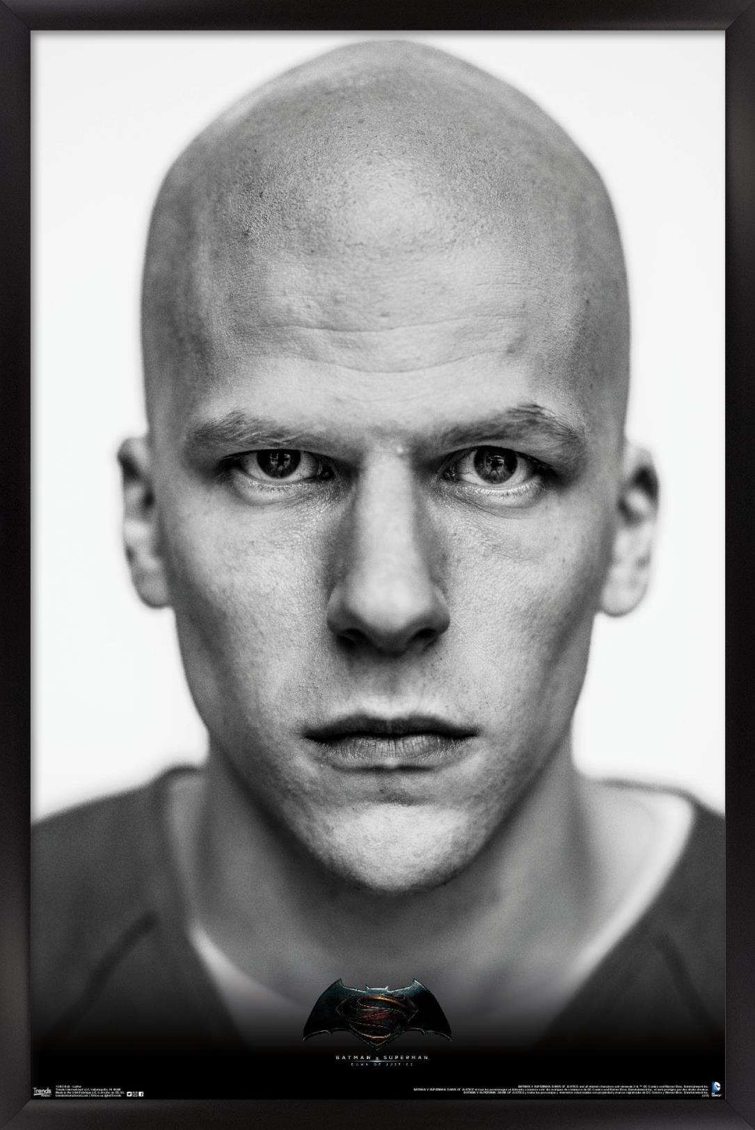 DC Comics Movie - Batman v Superman - Luthor Wall Poster, 14.725" x 22.375", Framed