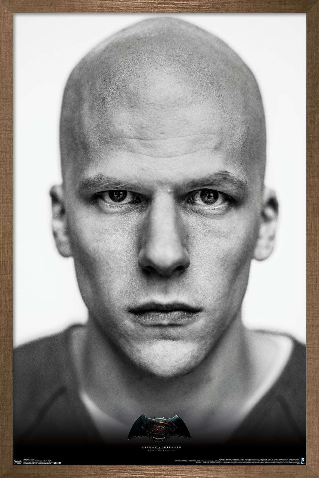 DC Comics Movie - Batman v Superman - Luthor Wall Poster, 22.375" x 34", Framed
