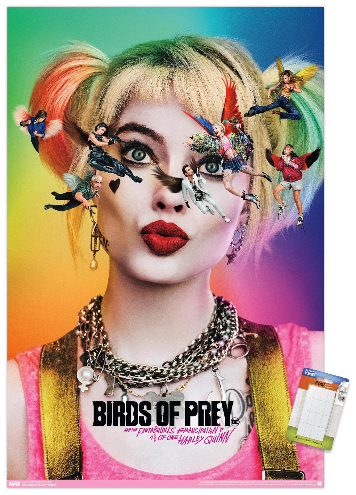 DC Comics Movie - Birds Of Prey - Teaser Wall Poster, 22.375" x 34"