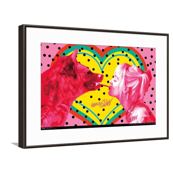 DC Comics Movie Birds of Prey - Best Friend Canvas Wall Poster, 14.725" x 22.375"