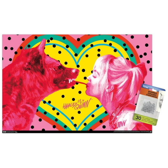 DC Comics Movie - Birds of Prey - Best Friend Wall Poster with Pushpins, 14.725" x 22.375"