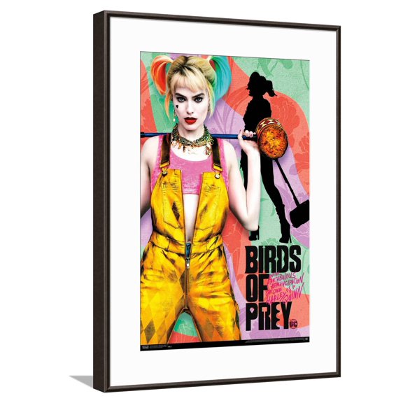 DC Comics Movie Birds of Prey - Emancipation Canvas Wall Poster, 14.725" x 22.375"