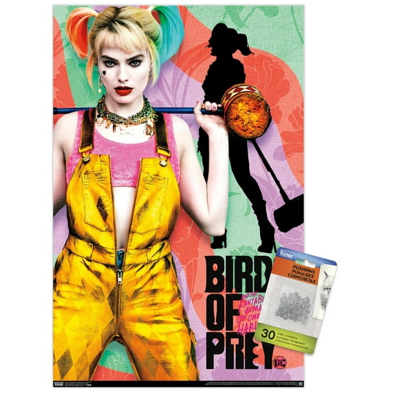 DC Comics Movie - Birds of Prey - Emancipation Wall Poster with Pushpins, 14.725" x 22.375"