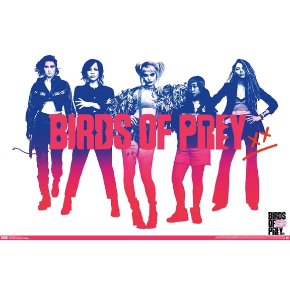 DC Comics Movie - Birds of Prey - Group Wall Poster, 14.725" x 22.375"