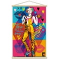thumbnail image 1 of DC Comics Movie - Birds of Prey - Harley Quinn - Hammer Wall Poster with Wooden Magnetic Frame, 22.375" x 34", 1 of 3