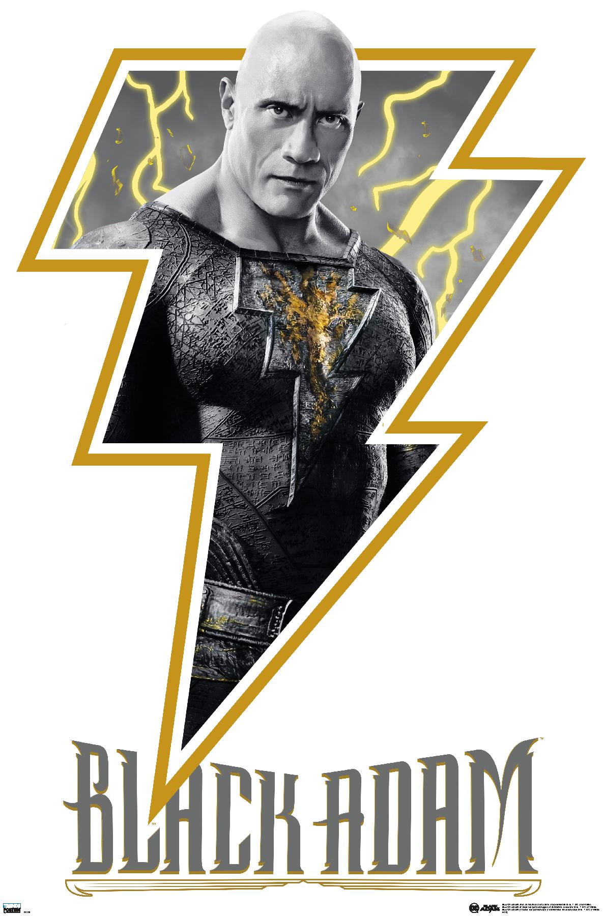 DC Comics Movie Black Adam - Adam Wall Poster, 14.725