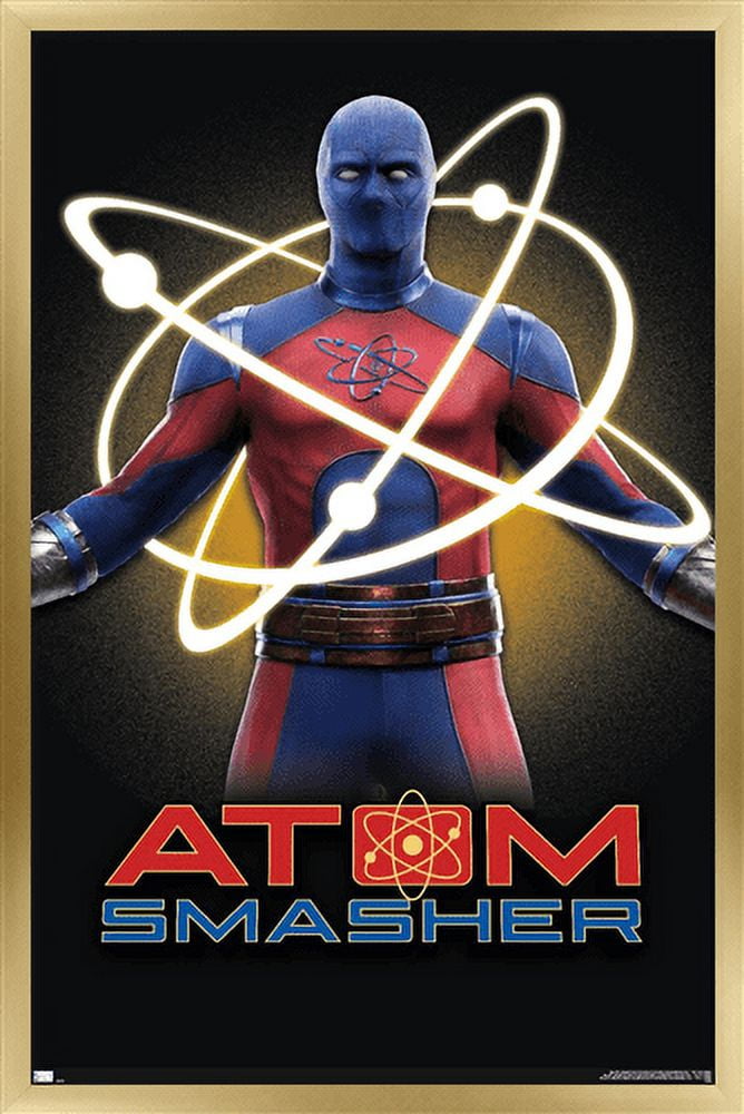 DC Comics Movie Black Adam - Atom Smasher Wall Poster, 22.375" x 34" Framed