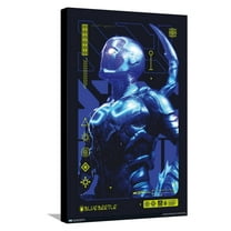 DC Comics Movie Blue Beetle - Biotech Canvas Wall Poster, 14.725" x 22.375"