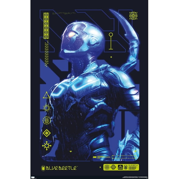 DC Comics Movie Blue Beetle - Biotech Wall Poster, 22.375" x 34"
