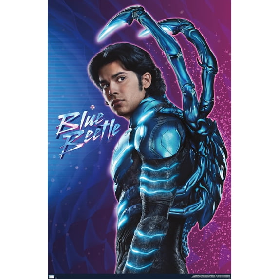 DC Comics Movie Blue Beetle - Jaime Reyes Wall Poster, 14.725" x 22.375"