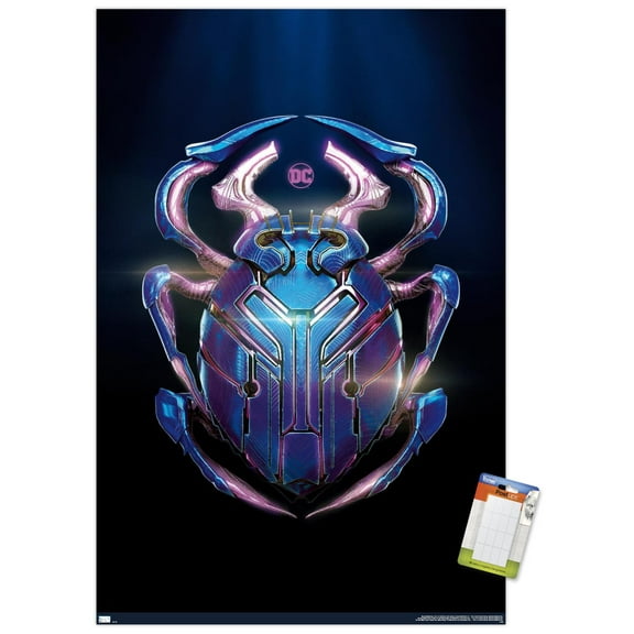 DC Comics Movie Blue Beetle - Scarab Teaser One Sheet Wall Poster, 22.375" x 34"
