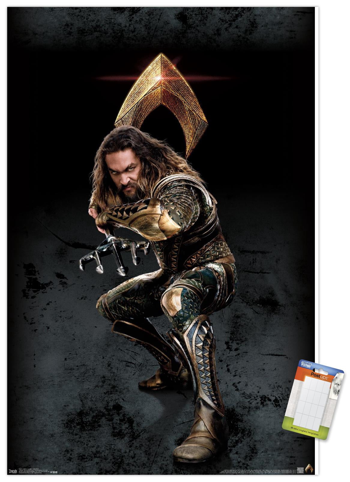 DC Comics Movie - Justice League - Aquaman Wall Poster, 14.725" x 22.375"