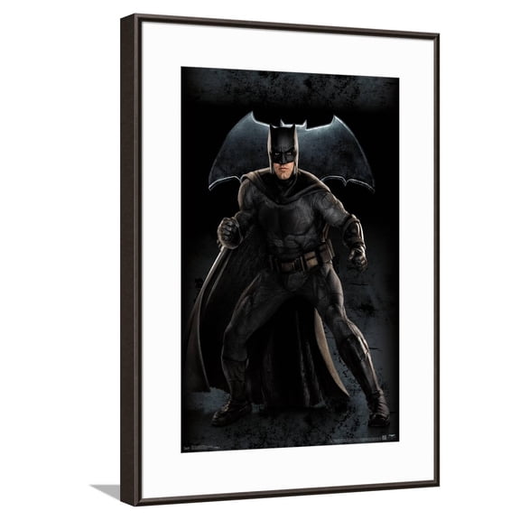 DC Comics Movie Justice League - Batman Canvas Wall Poster, 14.725" x 22.375"