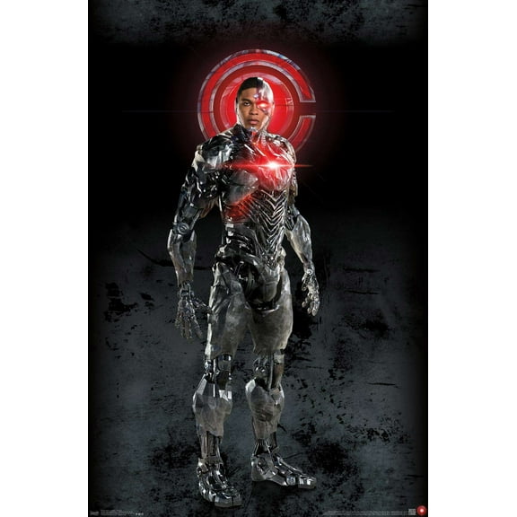 DC Comics Movie - Justice League - Cyborg Wall Poster, 14.725" x 22.375"