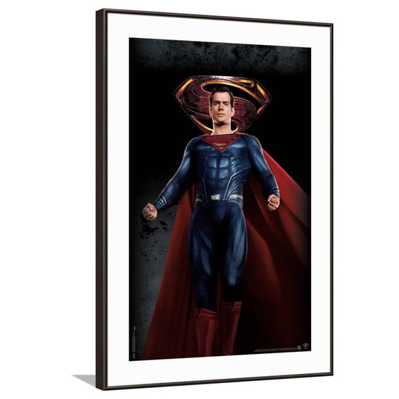 DC Comics Movie Justice League - Superman Canvas Wall Poster, 22.375" x 34"