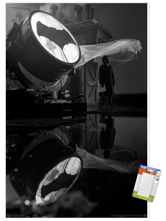 DC Comics Movie - Justice League - The Bat Signal Wall Poster, 14.725" x 22.375"