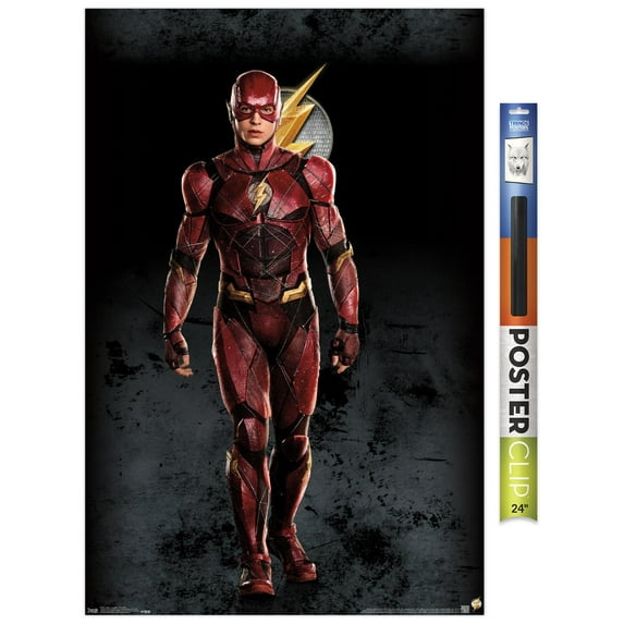 DC Comics Movie - Justice League - The Flash Wall Poster, 22.375" x 34"