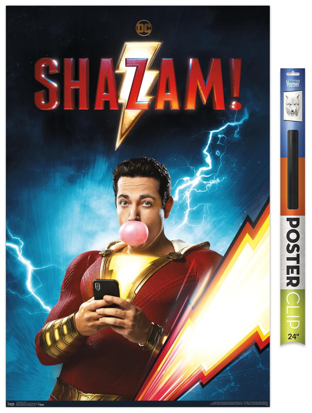 DC Comics Movie - Shazam - Chill Wall Poster, 22.375" x 34"
