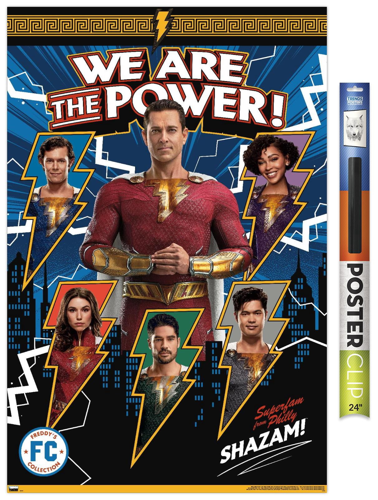 DC Comics Movie Shazam! Fury of the Gods - Family Wall Poster, 22.375" x 34"