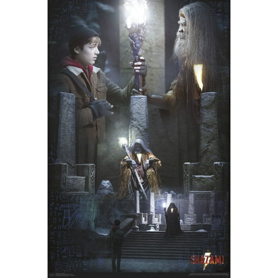 DC Comics Movie - Shazam - The Wizard Wall Poster, 22.375" x 34"