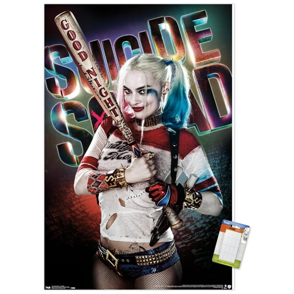DC Comics Movie - Suicide Squad - Good Night Wall Poster, 14.725" x 22.375"