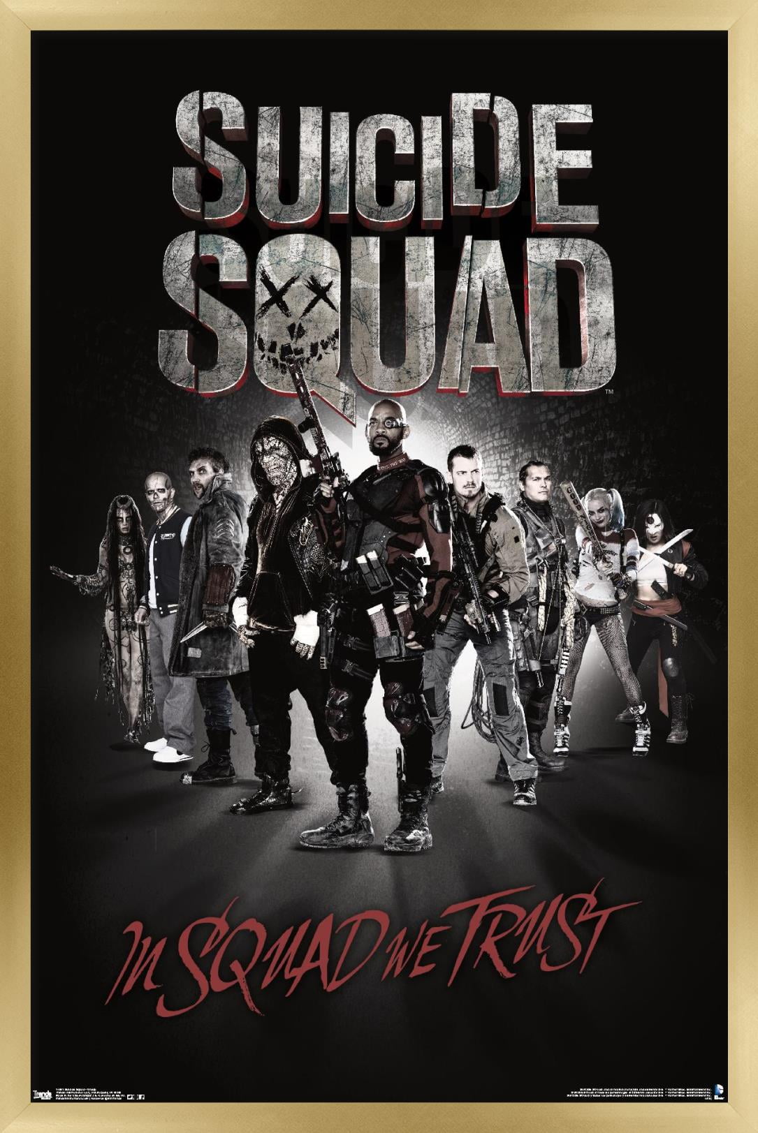 DC Comics Movie - Suicide Squad - Group Wall Poster, 14.725" x 22.375 ...