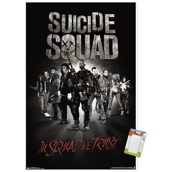 DC Comics Movie - Suicide Squad - Group Wall Poster, 22.375" x 34"