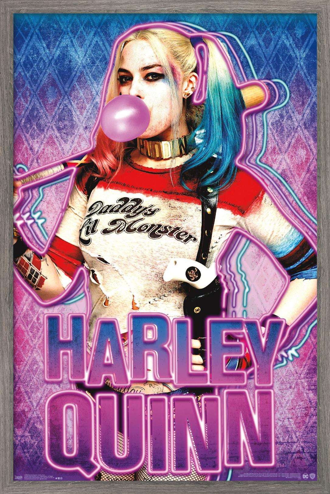 DC Comics Movie - Suicide Squad - Harley Gum Wall Poster, 22.375" x 34 ...