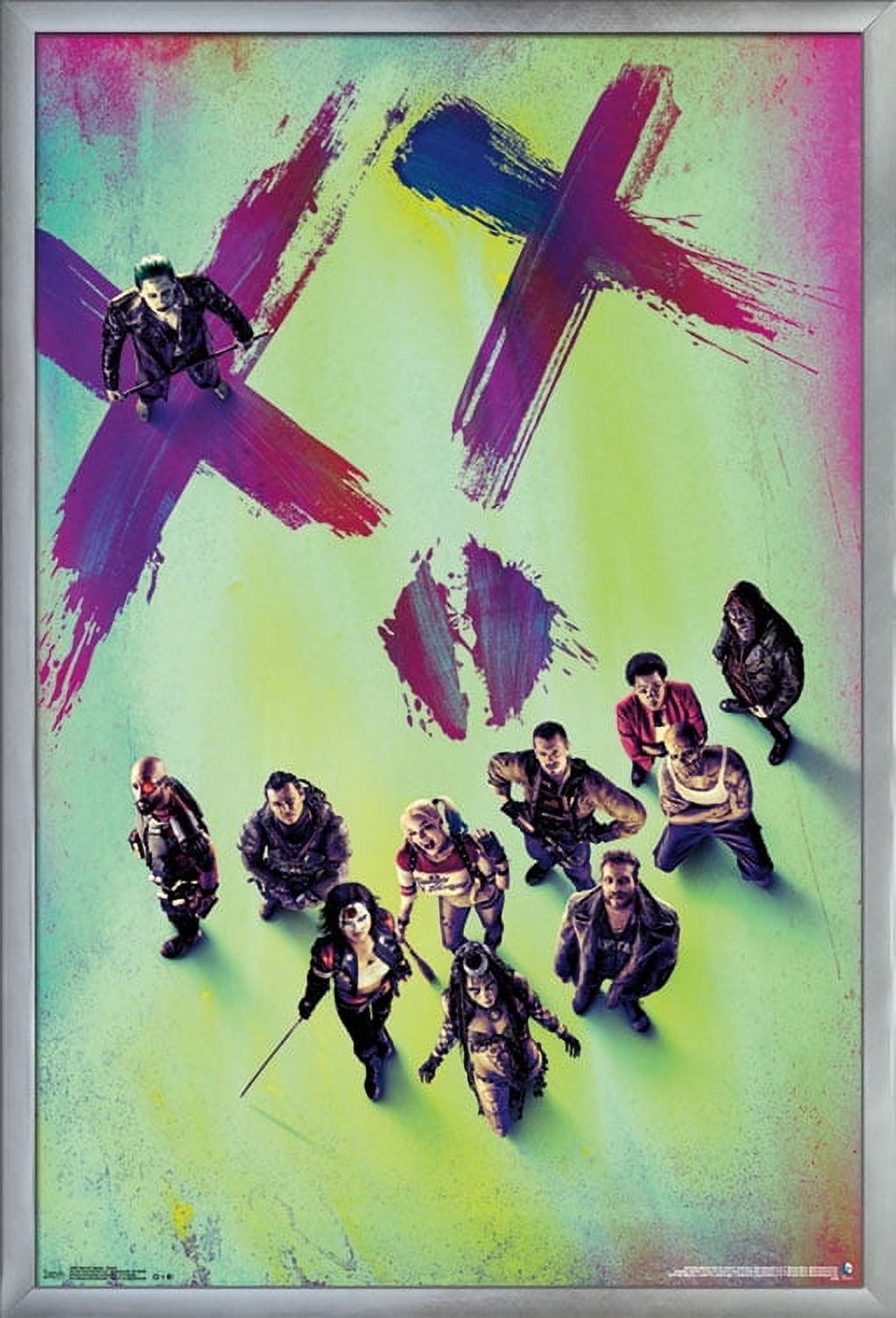 DC Comics Movie - Suicide Squad - Teaser Wall Poster, 22.375" x 34", Framed