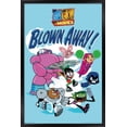 thumbnail image 1 of DC Comics Movie - Teen Titans Go! To The Movies - Blown Away Wall Poster, 22.375" x 34", Framed, 1 of 6