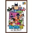 thumbnail image 1 of DC Comics Movie - Teen Titans Go! To The Movies - Collage Wall Poster, 14.725" x 22.375", Framed, 1 of 5